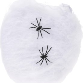 Strækbart Edderkoppespind m. 2 Edderkopper, nylon