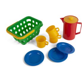 Dantoy Kaffe og picnic sæt, 9 dele