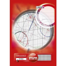 Landré Millimeterpapir | A4 | 80g | 25 ark