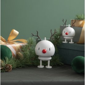 Hoptimist Bumble Reindeer, Hvid, M