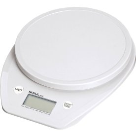 Maul 1646002 brevvægt 5 kg, batteridrevet, hvid