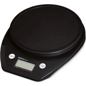 Maul 1646090 elektrobisk køkkenvægt, 5kg, sort