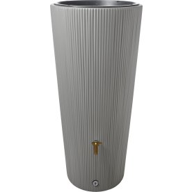 Garantia regnvandstønde 220l 2-i-1 m/taphane, Grå
