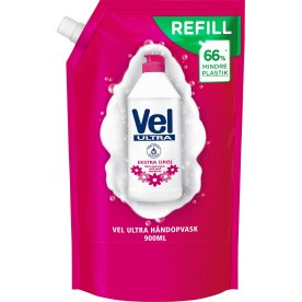 Vel Ultra Opvaskemiddel Refill, 900 ml