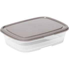 Sustain opbevaringsboks, gråbrun, 0,5L.