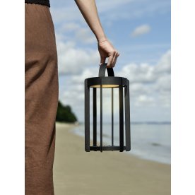 Zone Firefly LED lanterne, Ø19 x H30 cm, sort