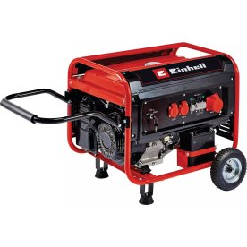 Einhell Generator m/hjul 4-taktsmotor, 6500W