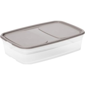 Sustain opbevaringsboks, gråbrun, 1,6L.