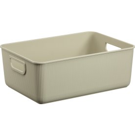 Akita opbevaringsboks, medium, beige