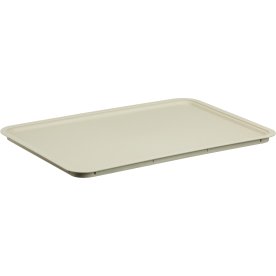 Akita låg, stor, beige