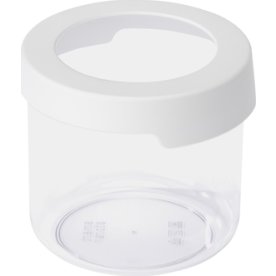 Vision opbevaringsboks, m/skruelåg, rund, 0,75 L
