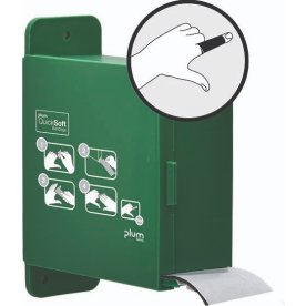 Plum QuickSoft Dispenser inkl 1 sort bandage refil