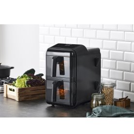 Nordic Sense Airfryer, 2 skuffer, 11,6 liter 2900w