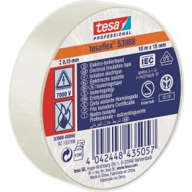 tesa Isoleringstape | 15mm x 10m | Hvid