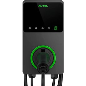 Autel ladeboks 22KW med kabel 4G, mørkegrå