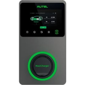 Autel MaxiCharger sokkel 22KW LCD, 4G, mørkegrå