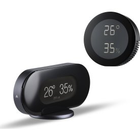 Jacob Jensen Klimastation m. sensor, sort