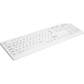 Cherry AK-C8100 medicinsk tastatur, hvid