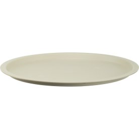 Akita låg, rund, beige
