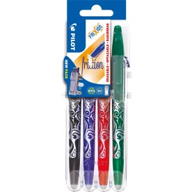 Pilot FriXion Ball Rollerpen | M | 4 farver