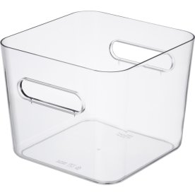 Compact Clear Opbevaringsboks Square L, 4,7 L