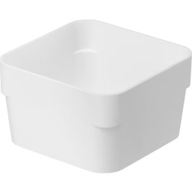 Compact Sort Opbevaringsboks, hvid, 10x10cm