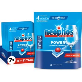 Neophos Power Opvasketabs, 91 tabs