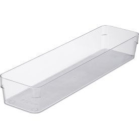 Compact Sort Opbevaringsboks, klar, 40x10cm