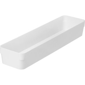 Compact Sort Opbevaringsboks, hvid, 40x10cm