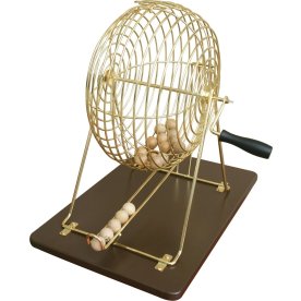 Bingo Tromle ø30 cm inkl. 90 numre