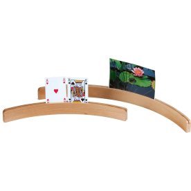 Kortholder i træ, 35 cm