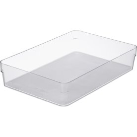 Compact Sort Opbevaringsboks, klar, 30x20cm