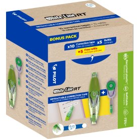 Pilot White Line Greenpack
