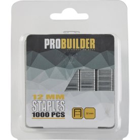 Probuilder hæfteklammer 12 mm, 1000 stk.