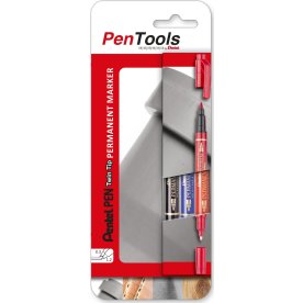 Pentel N75W Twin marker | 3 farver