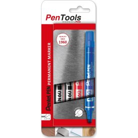 Pentel N60 Permanent marker | Skrå | 4 stk.