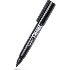Pentel NN50 Permanent marker | Rund | Sort