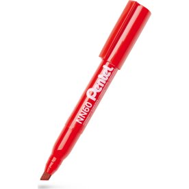 Pentel NN60 Permanent marker | Skrå | Rød