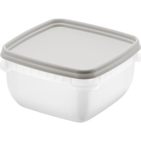 Fryse opbevaringsboks, gråbrun, 0,5L, 5 stk.