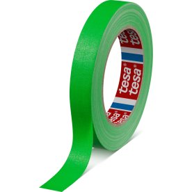 tesa selvlysende eventtape, 25mm x 19m, grøn