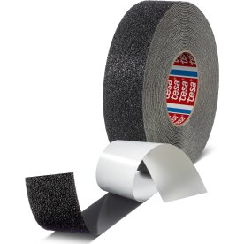 tesa skridsikker tape, 50mm x 18m, sort