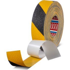 tesa skridsikker tape, 50mm x 18m, gul/sort