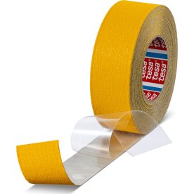 tesa føjelig skridsikker tape, 50mm x 18m, gul