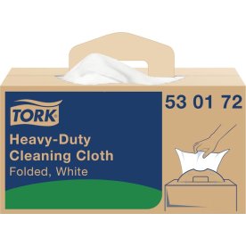 Tork W7 Kraftig Aftørringsklud Hvid 1-lag 180 stk.