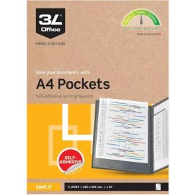3L Lomme | A4 | Selvkl. | 220x305 mm | 50 stk.