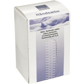 Abena flydende håndsæbe u/parfume og farve, refill