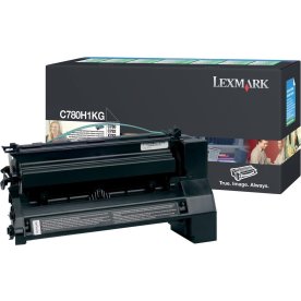 Lexmark C780H1KG lasertoner, sort, 10000s
