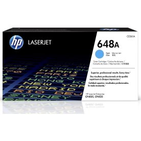 HP no 648 CE261A lasertoner, blå, 11000s