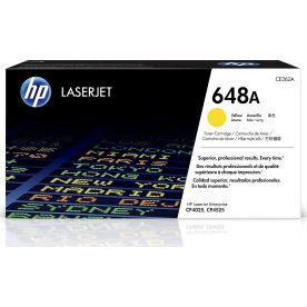 HP no 648A CE262A lasertoner, gul, 11000s