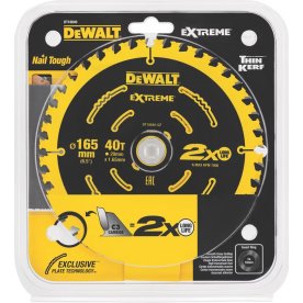 DEWALT rundsavklinge, 165x20mm, 40 t.